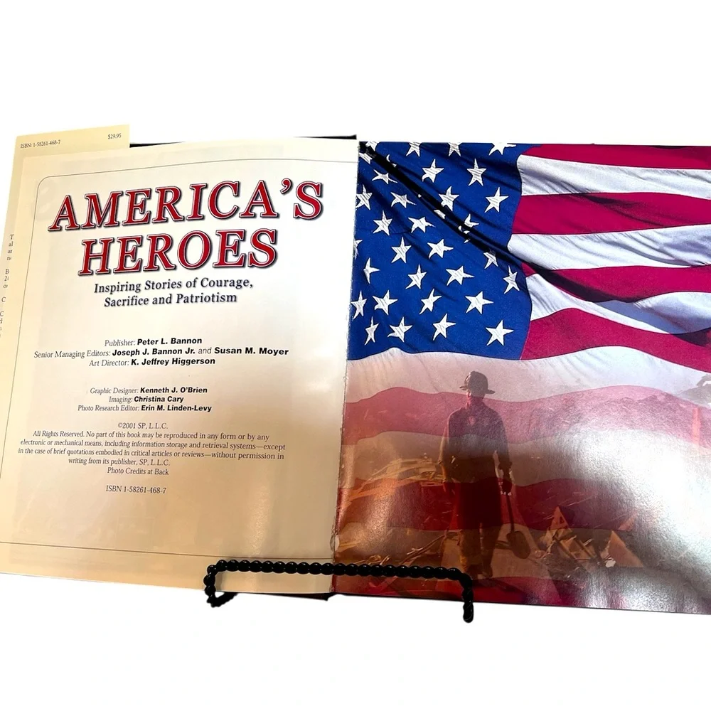 America's Heroes Book—Inspiring Stories of Courage, Sacrifice and Patriotism.